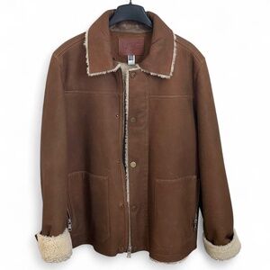 UGG Sherpa leather jacket